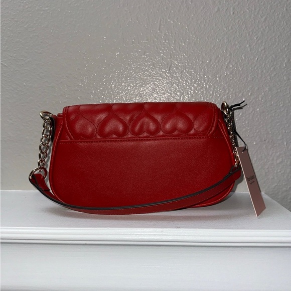 Juicy Couture Red Quilted Shoulder Bag - Picture 3 of 5